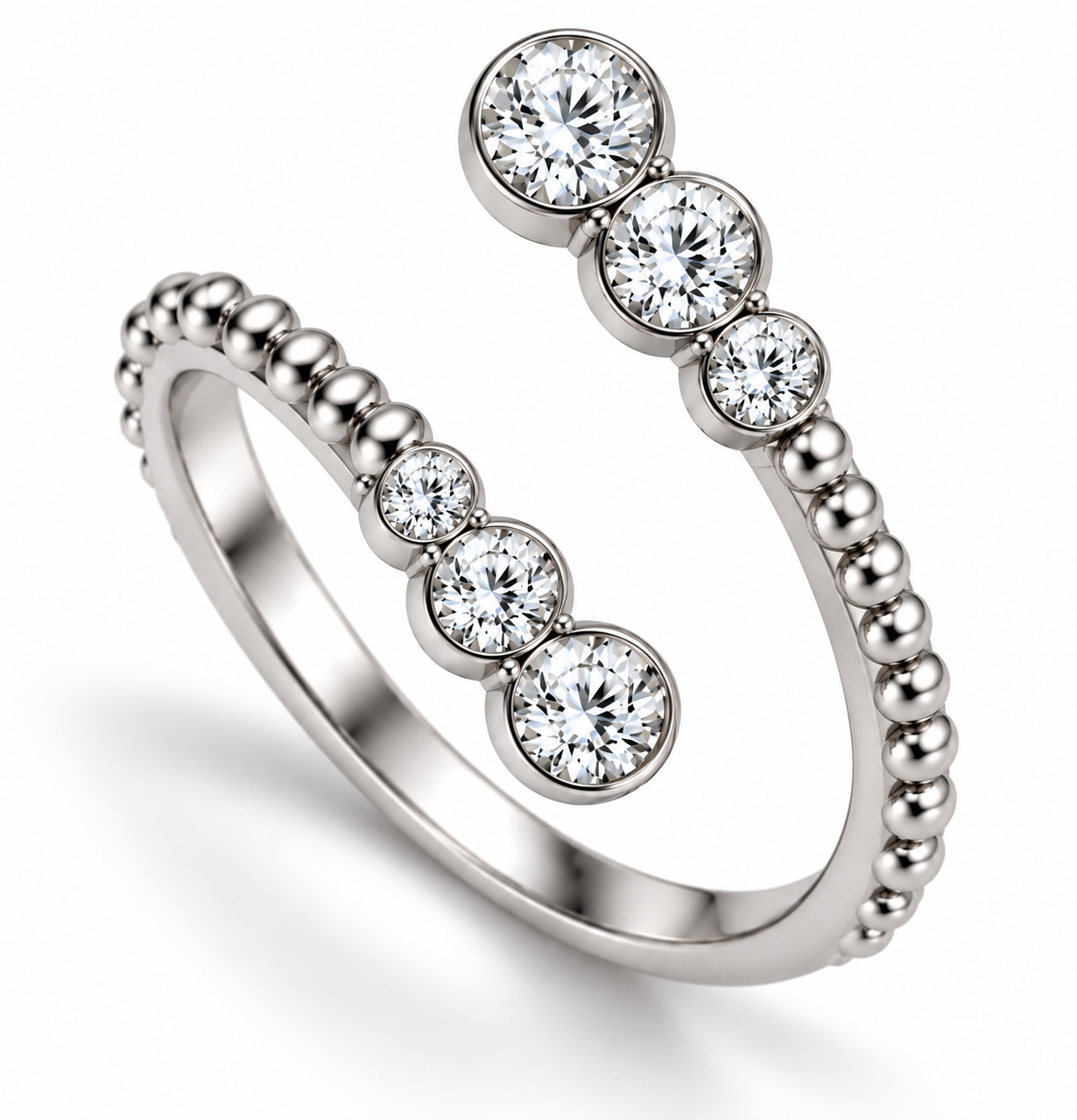 Anillo Orbite — Oro 18k, diamante de laboratorio