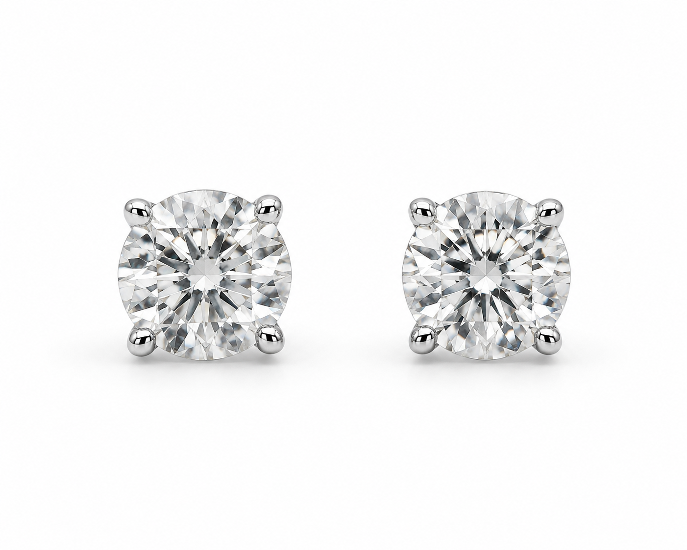 Studs Prestige — Oro 14k, diamante de laboratorio