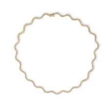 Collar Ondine — Oro amarillo 14k, diamante de laboratorio